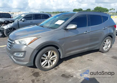 2016 Hyundai Santa Fe Sport 2.0L Turbo from USA, damaged, VIN 5XYZW4LA2GG362563